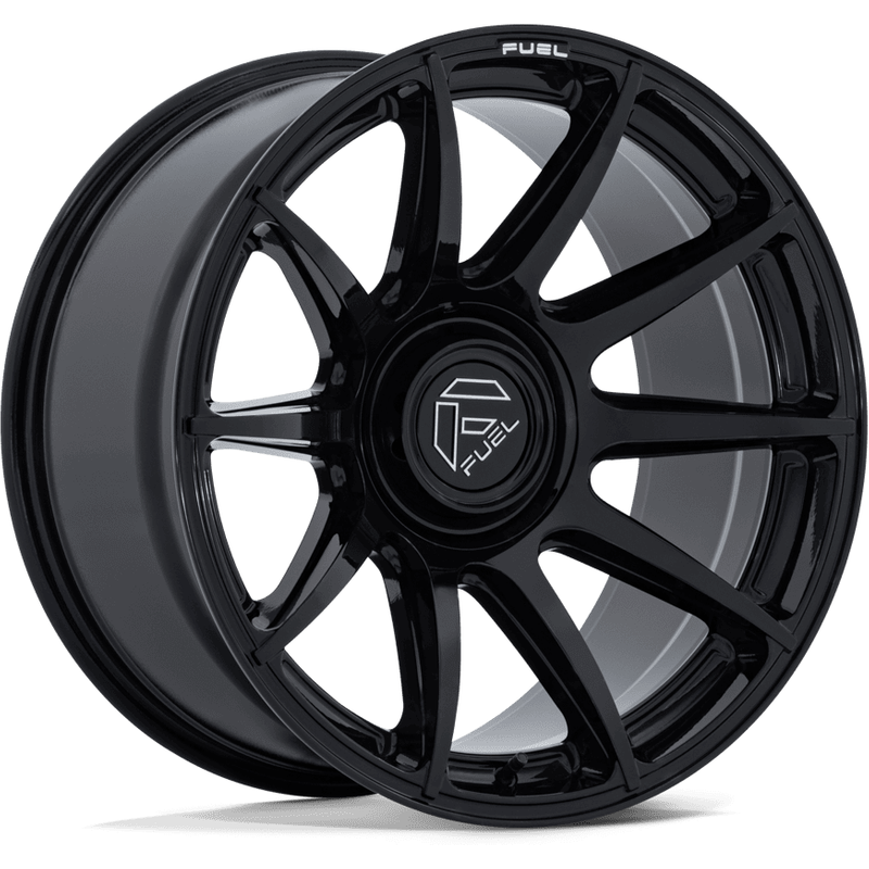 Fuel FC906 Halo Gloss Black Wheels - 20x10 - 5x127 Bolt Pattern — Wheels & Rims