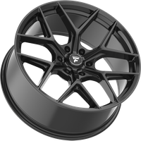 Fittipaldi FS374B Gloss Black 22x9.5 Wheels with 6x135 Bolt Pattern — Wheels & Rims