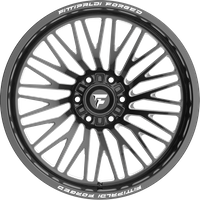 Fittipaldi Offroad FTF505BM Gloss Black Milled Wheels - 22x10 -19 Offset — Wheels & Rims
