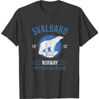 T-shirt Svalbard Ours Polaire Spitsbergen Norvège