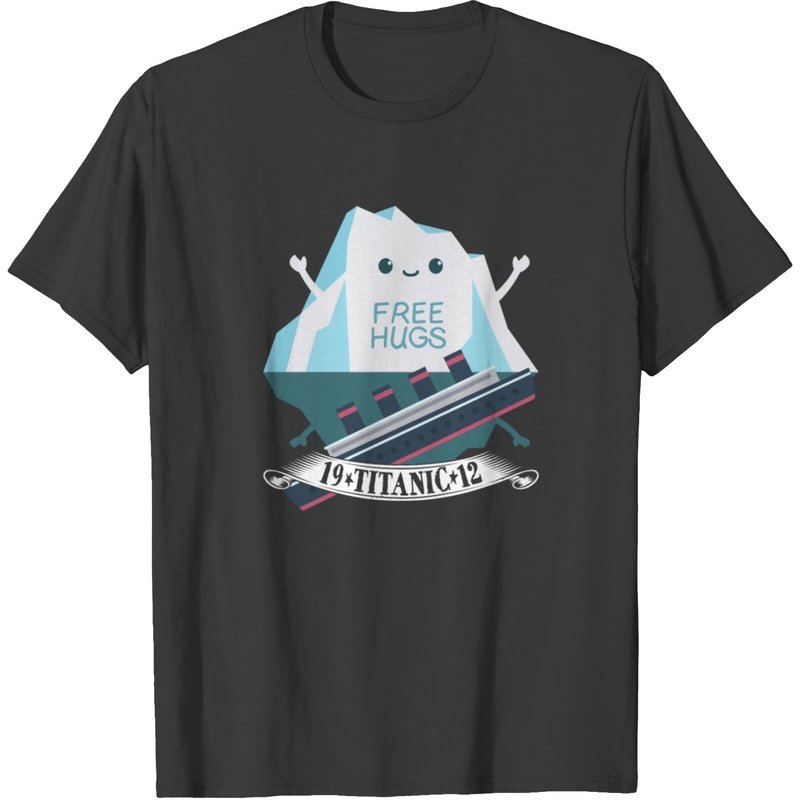 T-shirt Vintage Titanic Iceberg 1912 pour Hommes — T-shirts pour hommes
