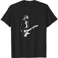 T-shirt John Frusciante pour hommes en noir — T-shirts pour hommes
