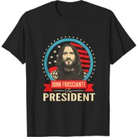 T-shirt John Frusciante Pour Président