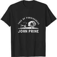 T-shirt John Prine 1 pour hommes en noir — T-shirts pour hommes