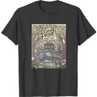 T-shirt John Prine pour hommes en noir — T-shirts pour hommes