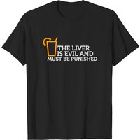 Le Foie Est Maléfique Et Doit Être Punie! T-shirt pour Hommes — T-shirts pour hommes