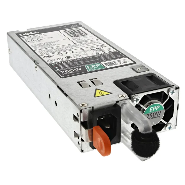 Dell 08H33M 750-Watt 80-Plus Platinum Redundant Power Supply — Power Supplies