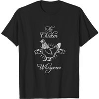 T-shirt pour hommes The Chicken Whisperer en noir