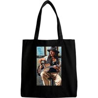 Johnny Depp Classic Tote Bags with Reinforced Handles