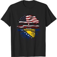 Bosnia Herzegovina Men's T-Shirt in Black — Mens T Shirts