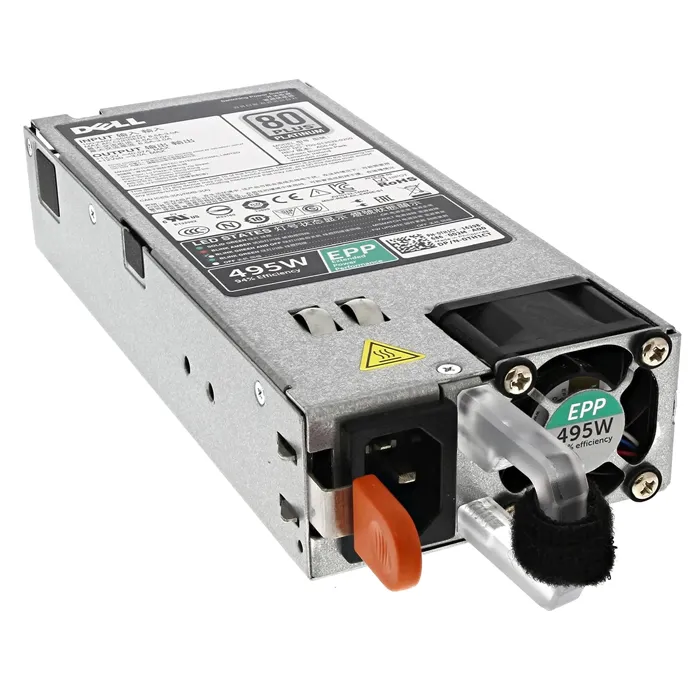 Alimentation Dell 09338D de 495 Watts 80-Plus Platinum pour PowerEdge R430/R530 — Blocs d'alimentation