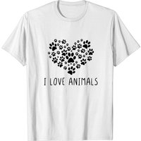 I Love Animals T-Shirt for Men — Mens T Shirts
