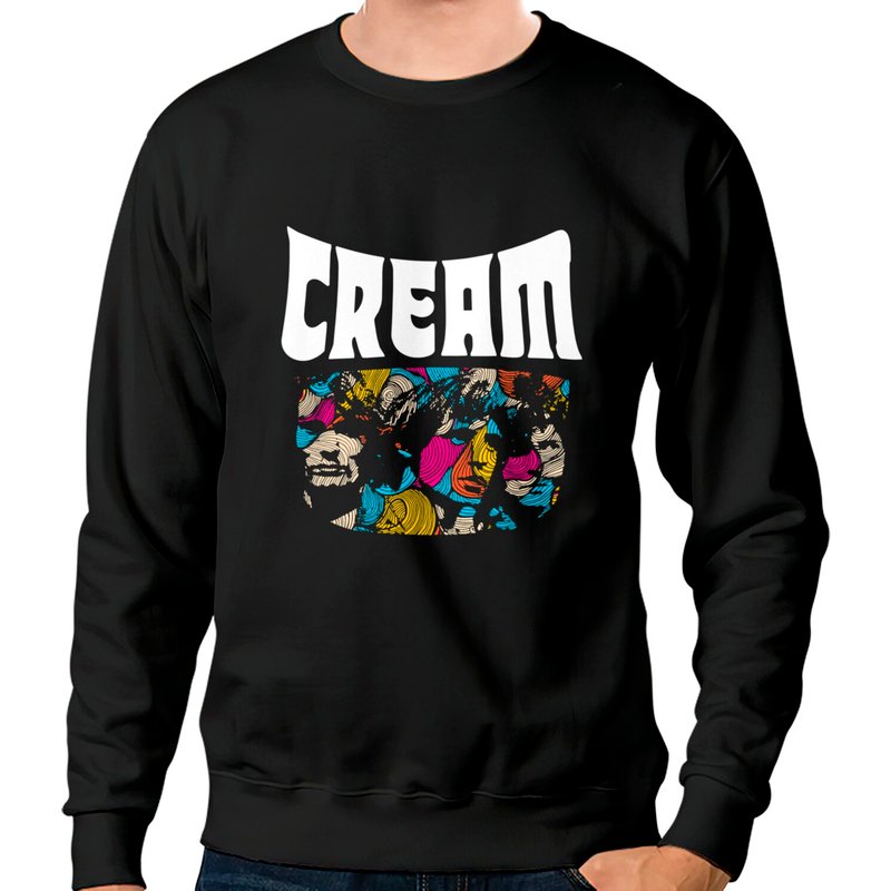 Sweatshirt Unisexe Essentiel Cream Band — Sweats à capuche pour hommes