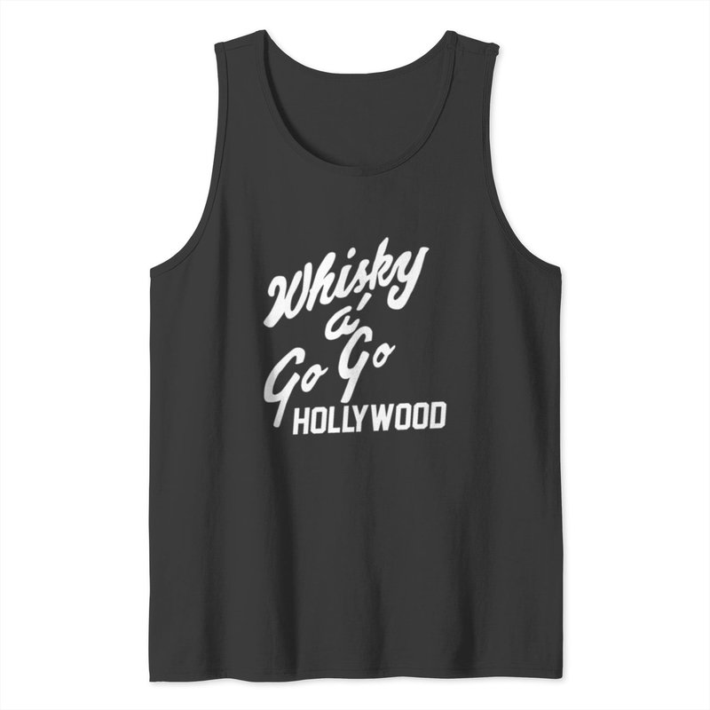 Whiskey A Go Go Tank Tops for Men | Vintage Hollywood Style — Mens T Shirts