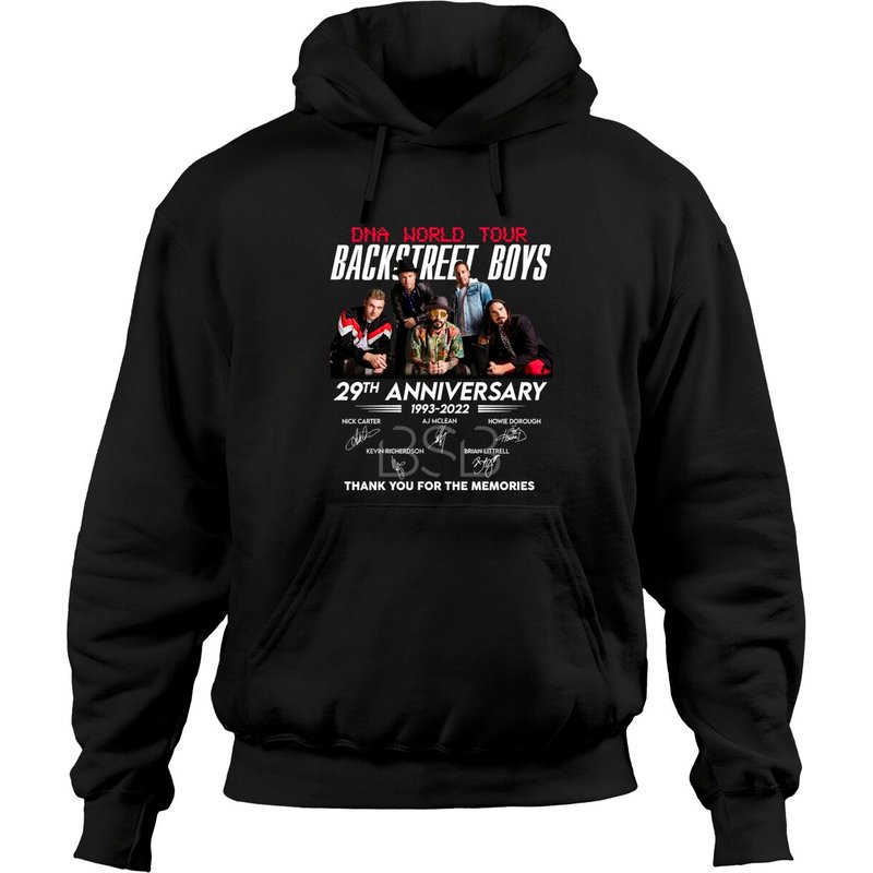Hoodie de la Tournée Mondiale DNA des Backstreet Boys — Sweats à capuche pour hommes