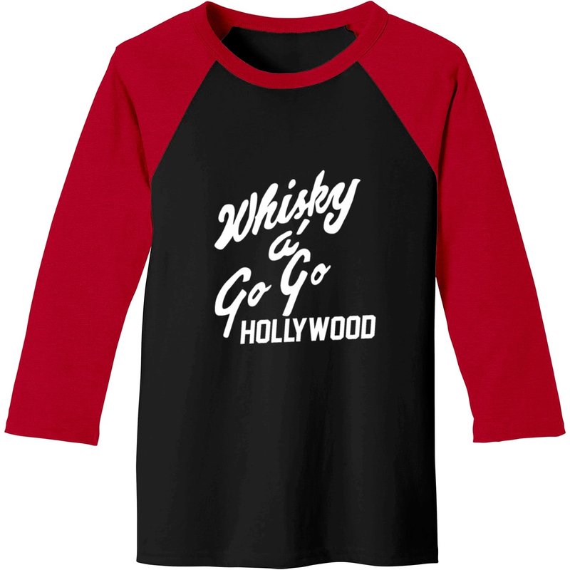 T-Shirts Baseball Whiskey A Go Go pour Hommes - Style Vintage Hollywood — T-shirts pour hommes