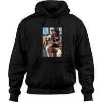 Johnny Depp Classic Hoodies for Unisex Black