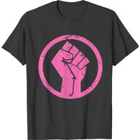 T-shirt Protest Fist Grundge Pink Droits Civiques Résistance pour Hommes