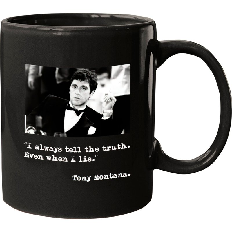 Je dis toujours la vérité même quand je mens - Mug Scarface — Tasses et gobelets