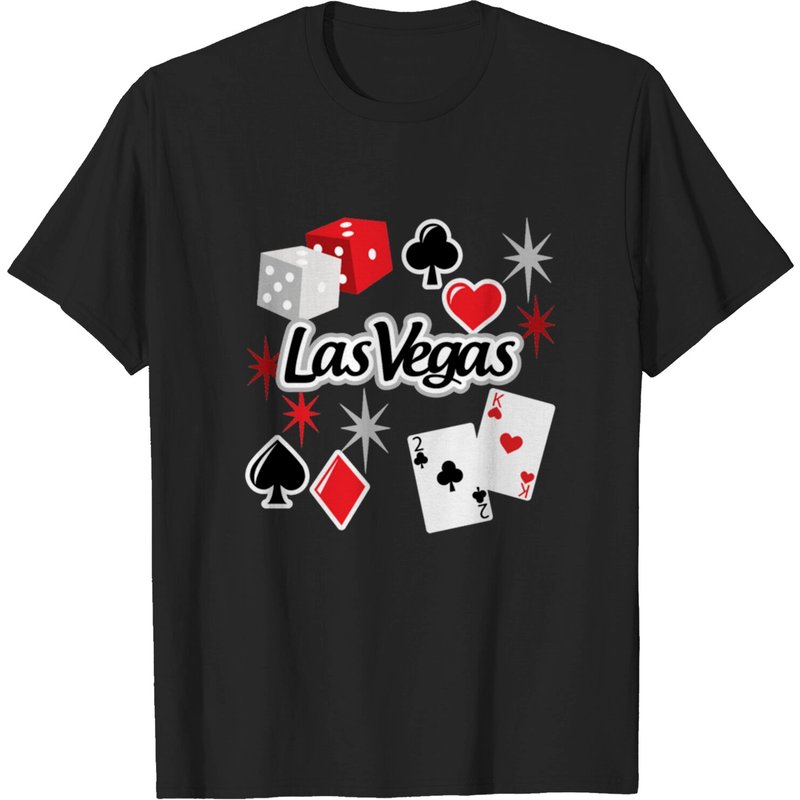 Las Vegas New Men's T-Shirt in Black — Mens T Shirts