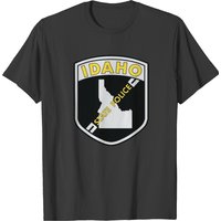 T-shirt pour hommes de la police de l'État de l'Idaho