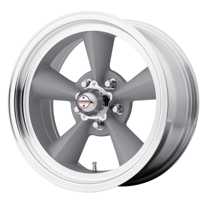 Jantes American Racing Vintage VN309 TT O Argent 15X7 5X120.65 BP -Déport 6mm