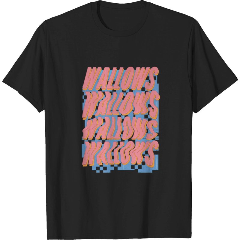 Wallows Men's T-Shirt in Black — Mens T Shirts