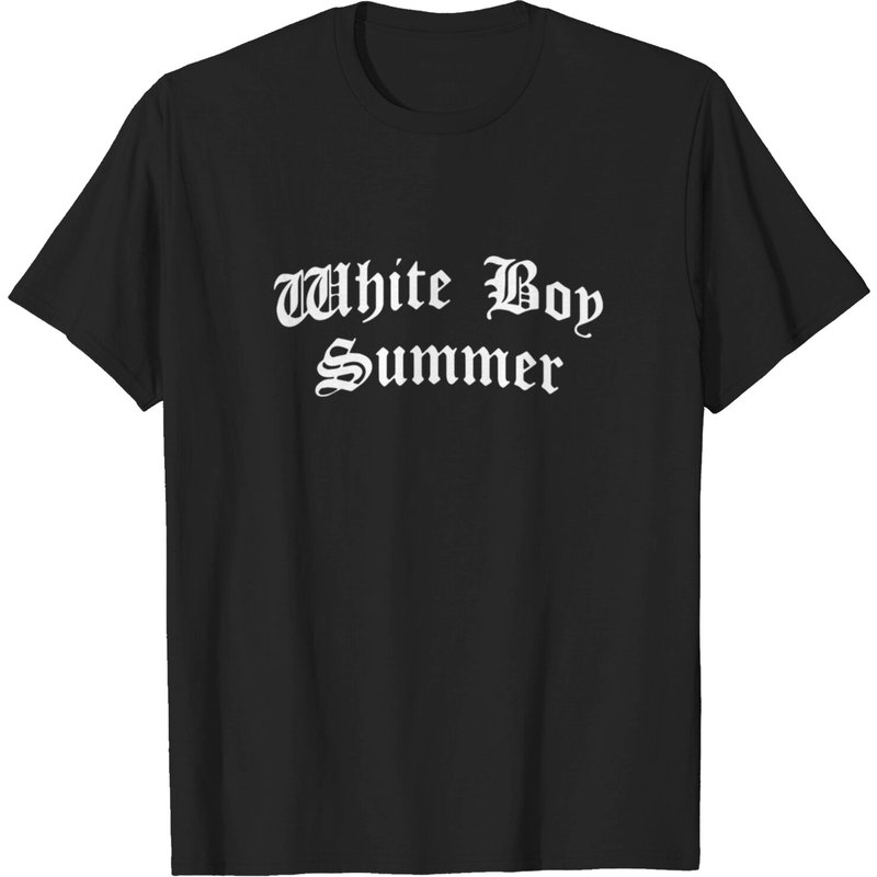 T-shirt Chet Hanks White Boy Summer pour hommes — T-shirts pour hommes