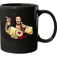 Mug en céramique Buddy Christ - Personnalisable et lavable au lave-vaisselle