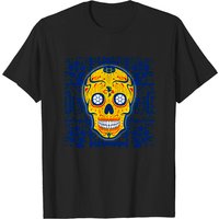 Calavera Azteca Club América Aguilas America T-Shirt for Men