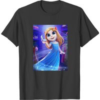 Talking Angela Men's T-Shirt in Black — Mens T Shirts