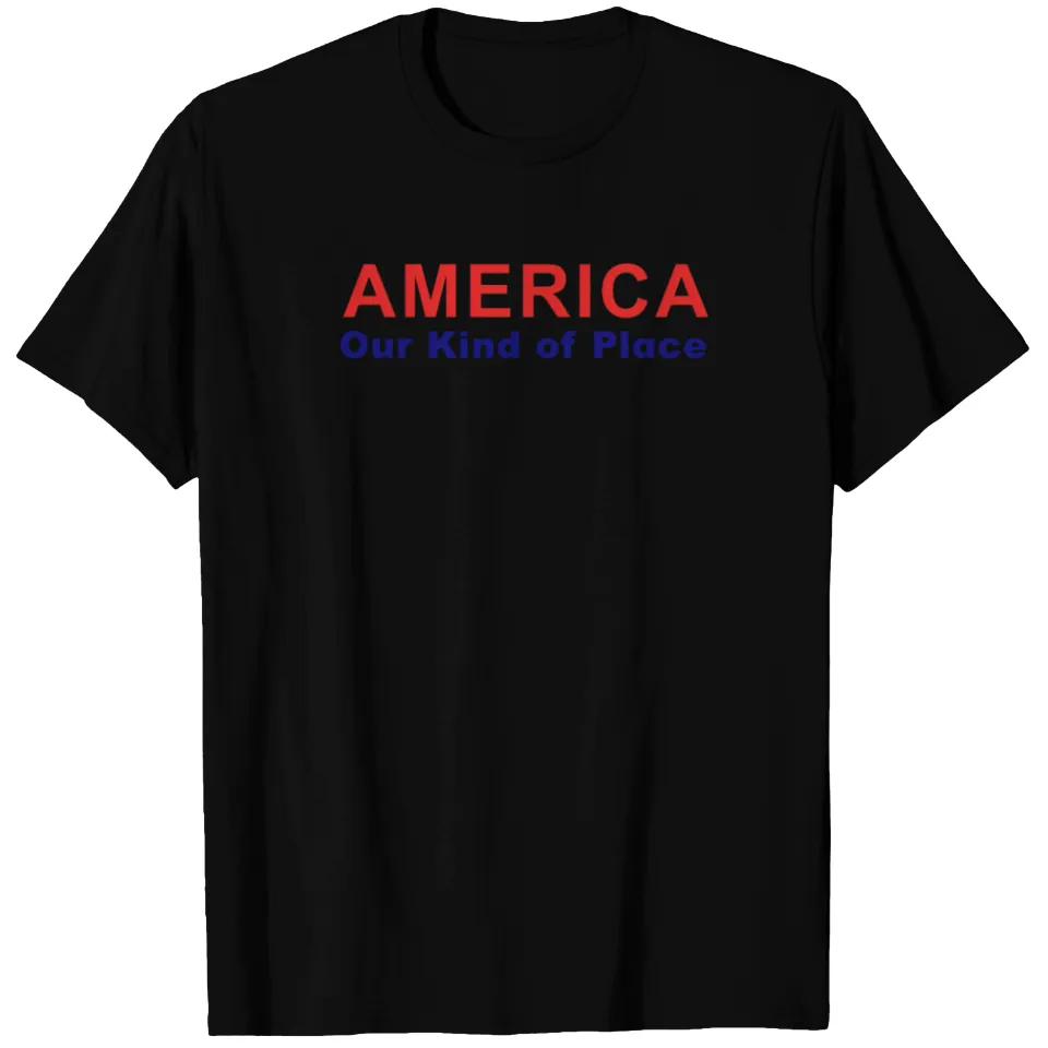 T-shirt pour hommes America Our Kind Of Place — T-shirts pour hommes