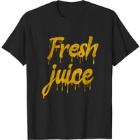 Fresh Juice T Shirt for Men - Black