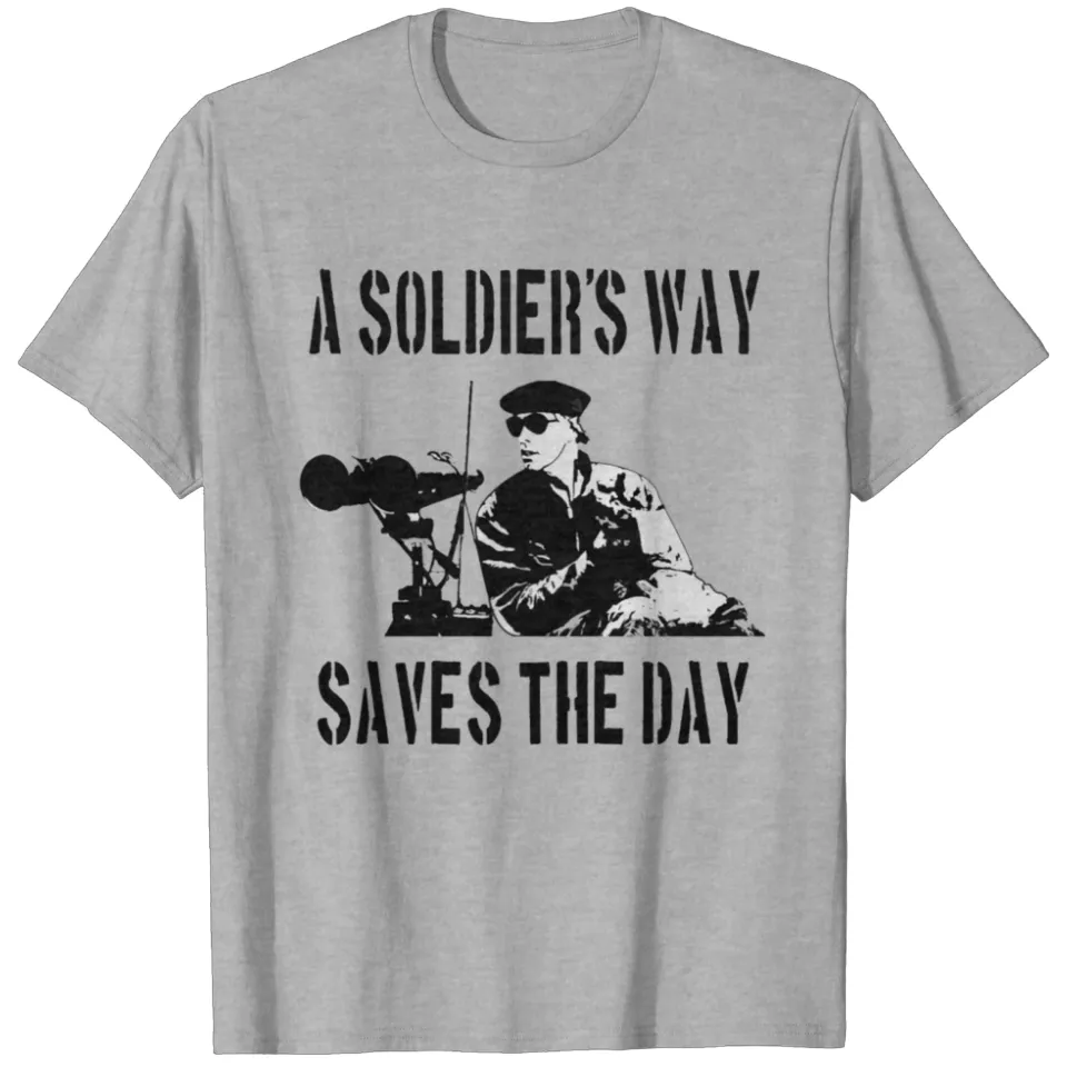 T-shirt pour hommes A Soldier's Way Saves The Day — T-shirts pour hommes