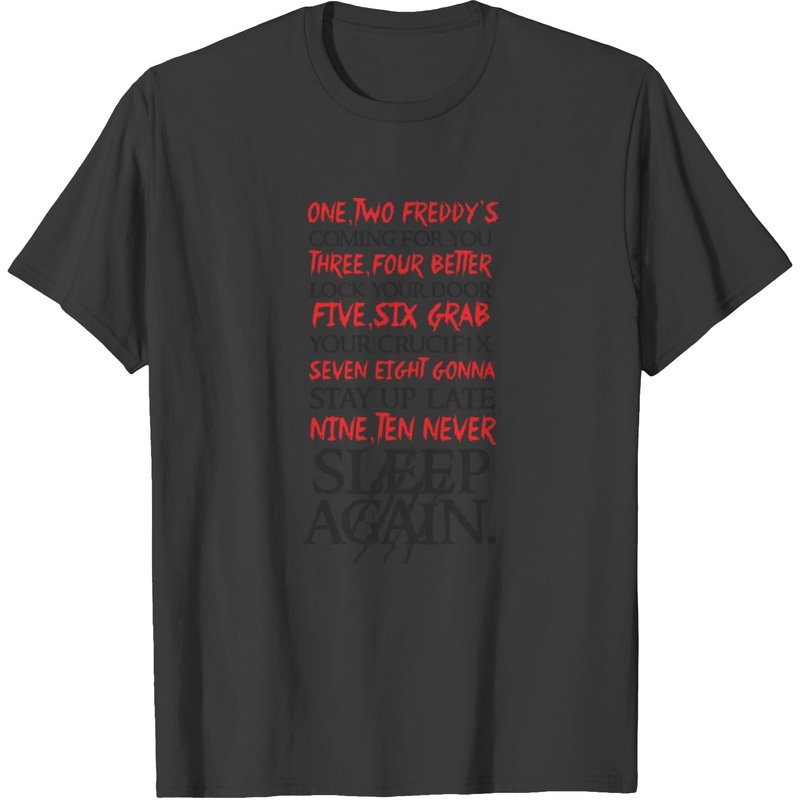 T-shirt Freddy S Coming For You Sleep Again pour hommes — T-shirts pour hommes