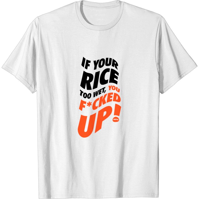 If Your Rice Is Too Wet - Uncle Roger Men's T-Shirt — Mens T Shirts