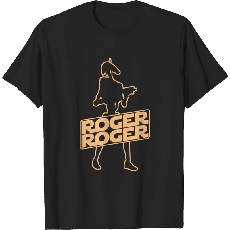 Roger Roger Men's T-Shirt - Black — Mens T Shirts