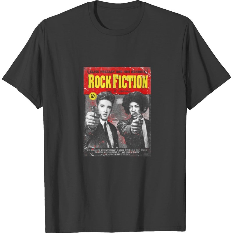 Rock Fiction Men's T-shirt in Black