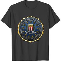 T-shirt pour hommes du Federal Bureau of Investigation (FBI) — T-shirts pour hommes
