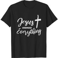 T-shirt Jésus a Tout Changé pour Hommes — T-shirts pour hommes