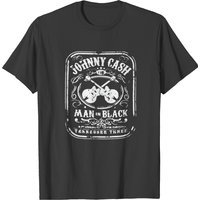 T-shirt Johnny Cash The Man In Black pour hommes — T-shirts pour hommes