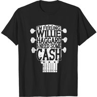 T-shirt pour hommes I'm Feeling Willie Haggard Need Some Cash