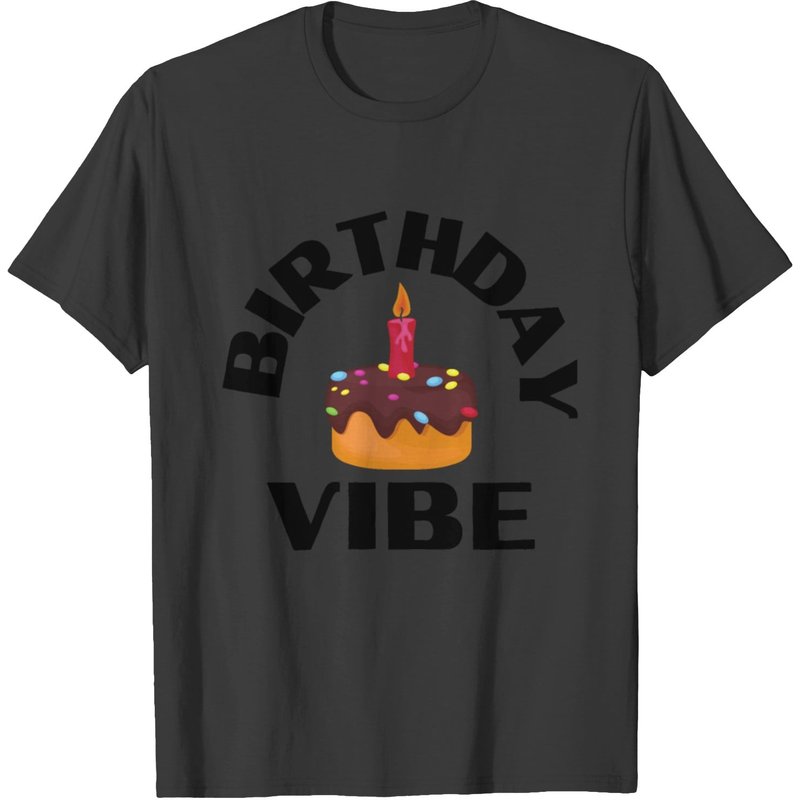 T-shirt d'équipe pour hommes Vibe Party Anniversaire — T-shirts pour hommes