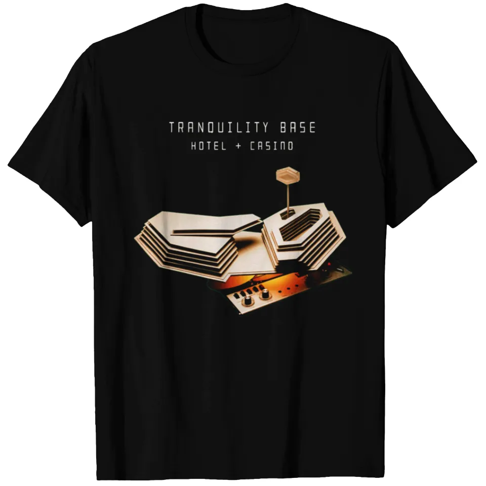 T-shirt Arctic Monkeys Tranquility Base Hotel & Casino pour hommes — T-shirts pour hommes