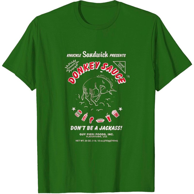 T-shirt Donkey Sauce Don't Be A Jack de Guy Fieri pour hommes
