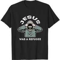 T-shirt pour hommes Jesus Was A Refugee - Christ Religion Foi — T-shirts pour hommes