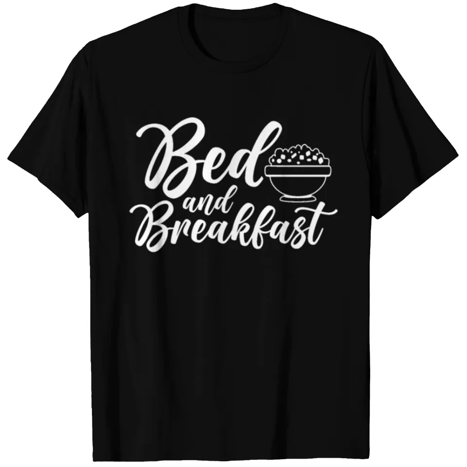 T-shirt Bed And Breakfast Hotel Hostel Motel pour hommes — T-shirts pour hommes