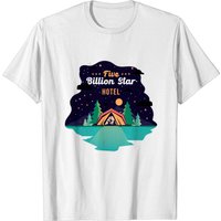 T-shirt Cadeau de Camping Five Billion Star Hotel pour Hommes — T-shirts pour hommes