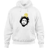 Hoodies Classiques J. Cole pour Unisexe en Vert Militaire — Sweats à capuche pour hommes