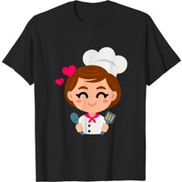 Men's Chef T-Shirt in Black